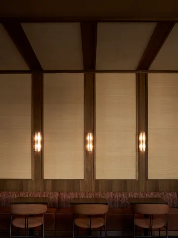 Lampa ścienna Ryff - Mosiądz - LYFA