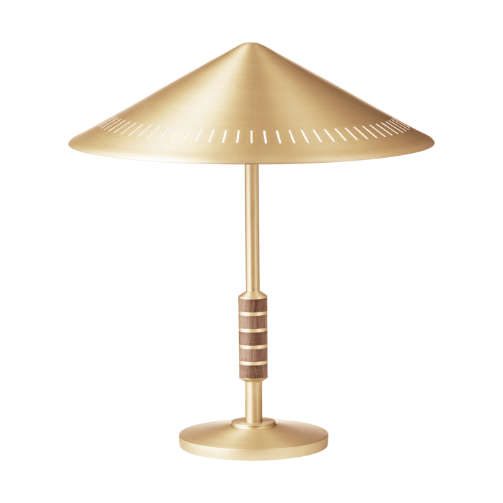 Lampa stołowa Governor 405 - Brass-walnut - LYFA