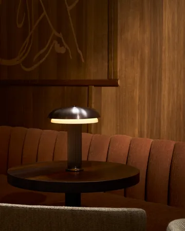 Lampa stołowa przenośna Noote - Brąz - LYFA