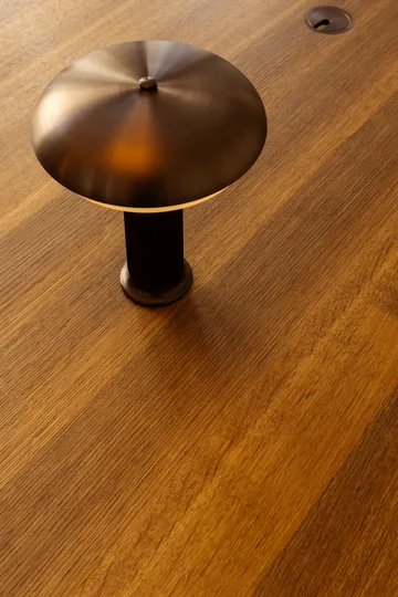 Lampa stołowa przenośna Noote - Brąz - LYFA