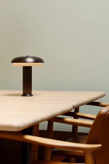 Lampa stołowa przenośna Noote - Brąz - LYFA