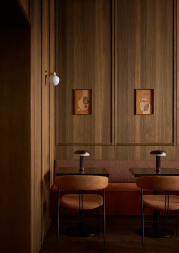 Lampa stołowa przenośna Noote - Brąz - LYFA