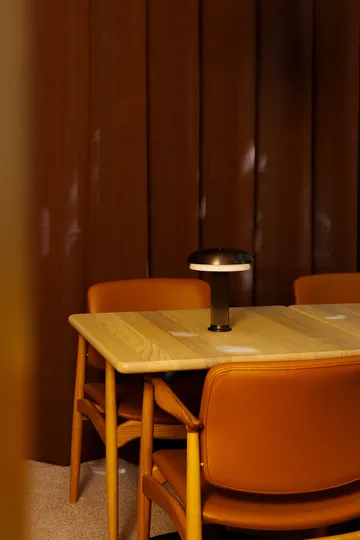 Lampa stołowa przenośna Noote - Brąz - LYFA