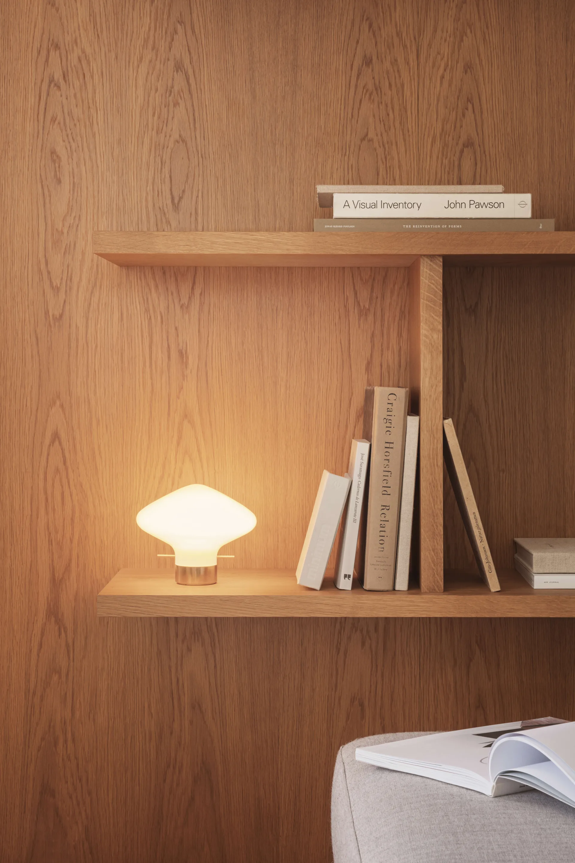 Lampa stołowa Repose 175, Brass LYFA