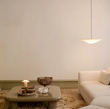 Lampa wisząca Futé 600 - Płótno - LYFA