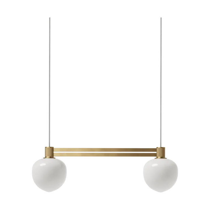 Lampa wisząca Memoir II Side By Side 120 - Brass - LYFA
