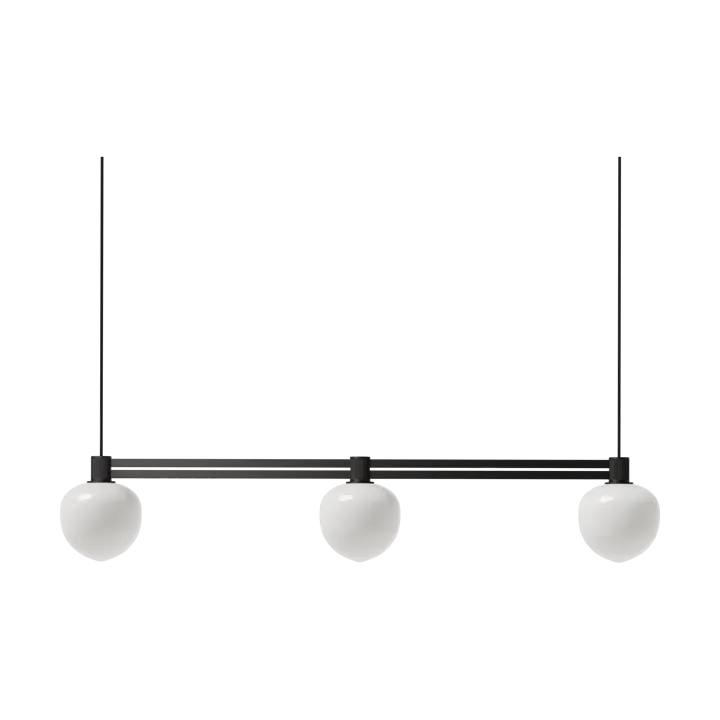 Lampa wisząca Memoir III Side By Side 120 - Black - LYFA