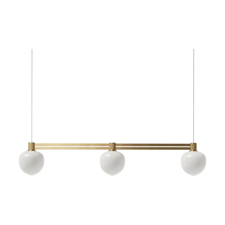 Lampa wisząca Memoir III Side By Side 120 - Brass - LYFA