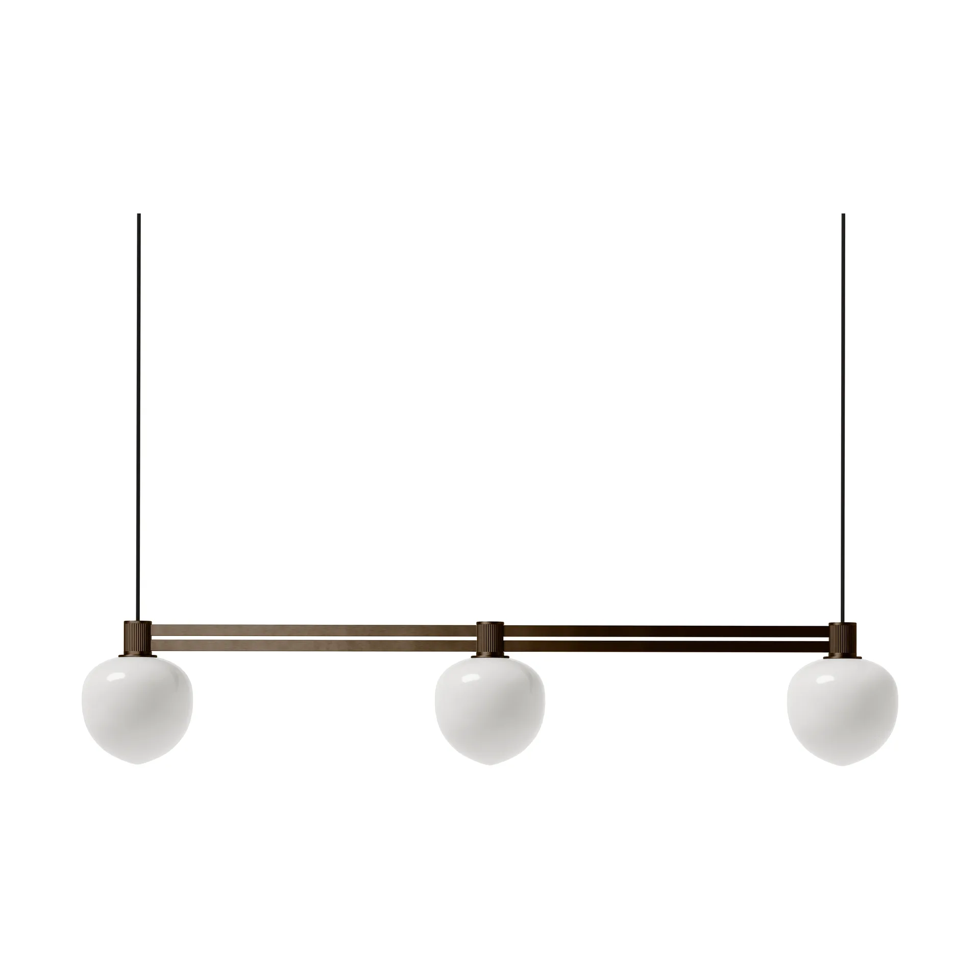 Lampa wisząca Memoir III Side By Side 120, Brąz LYFA