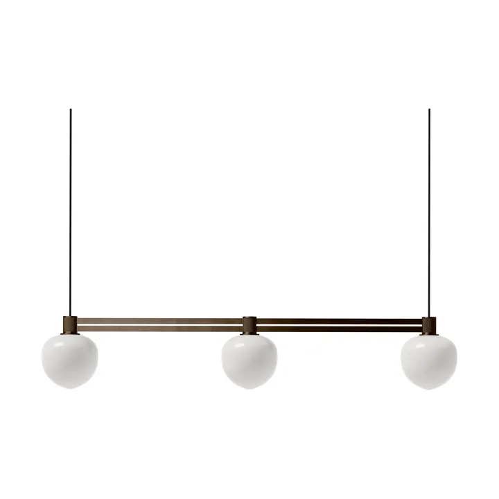 Lampa wisząca Memoir III Side By Side 120 - Brąz - LYFA