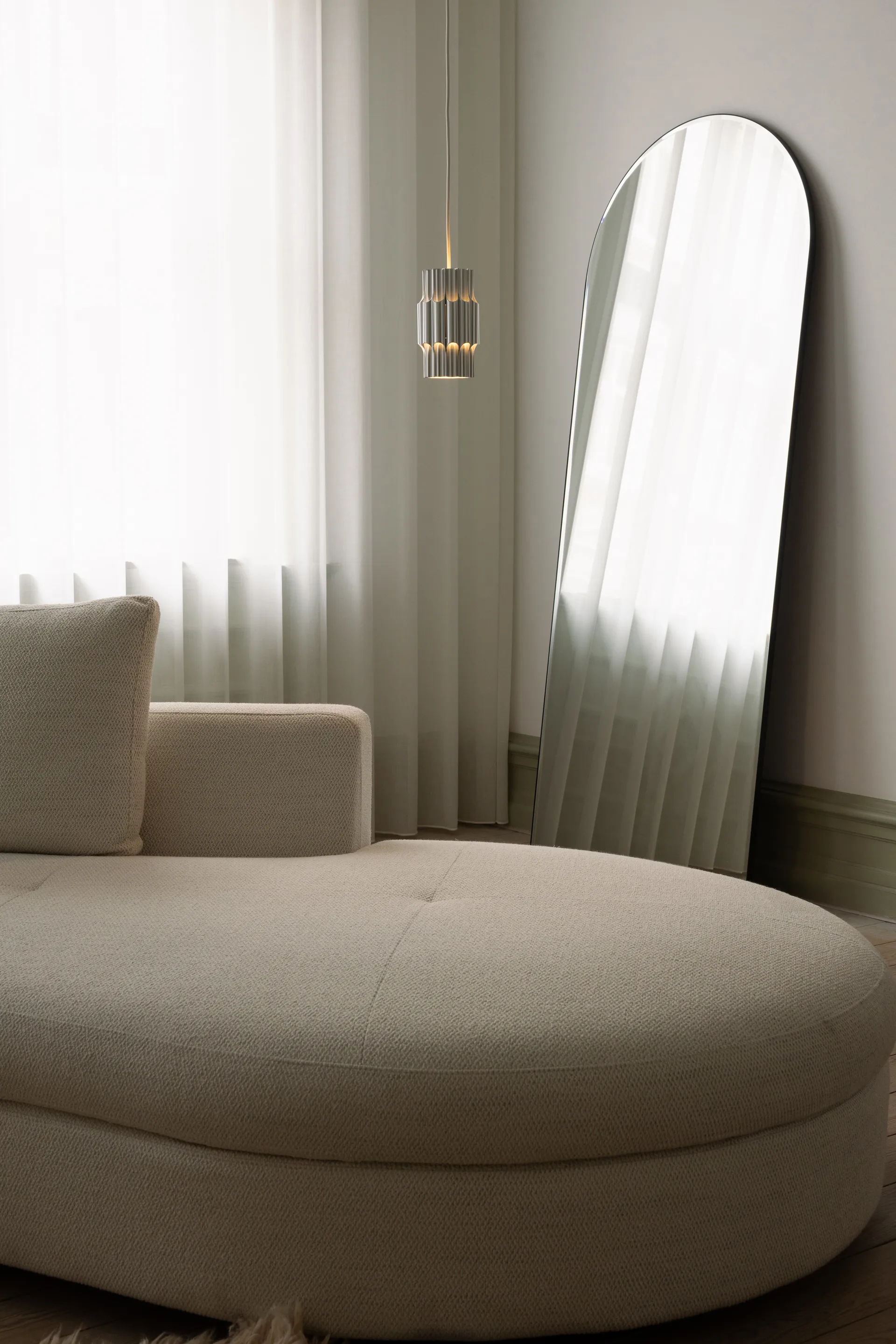 Lampa wisząca Pan 120, Aluminium LYFA