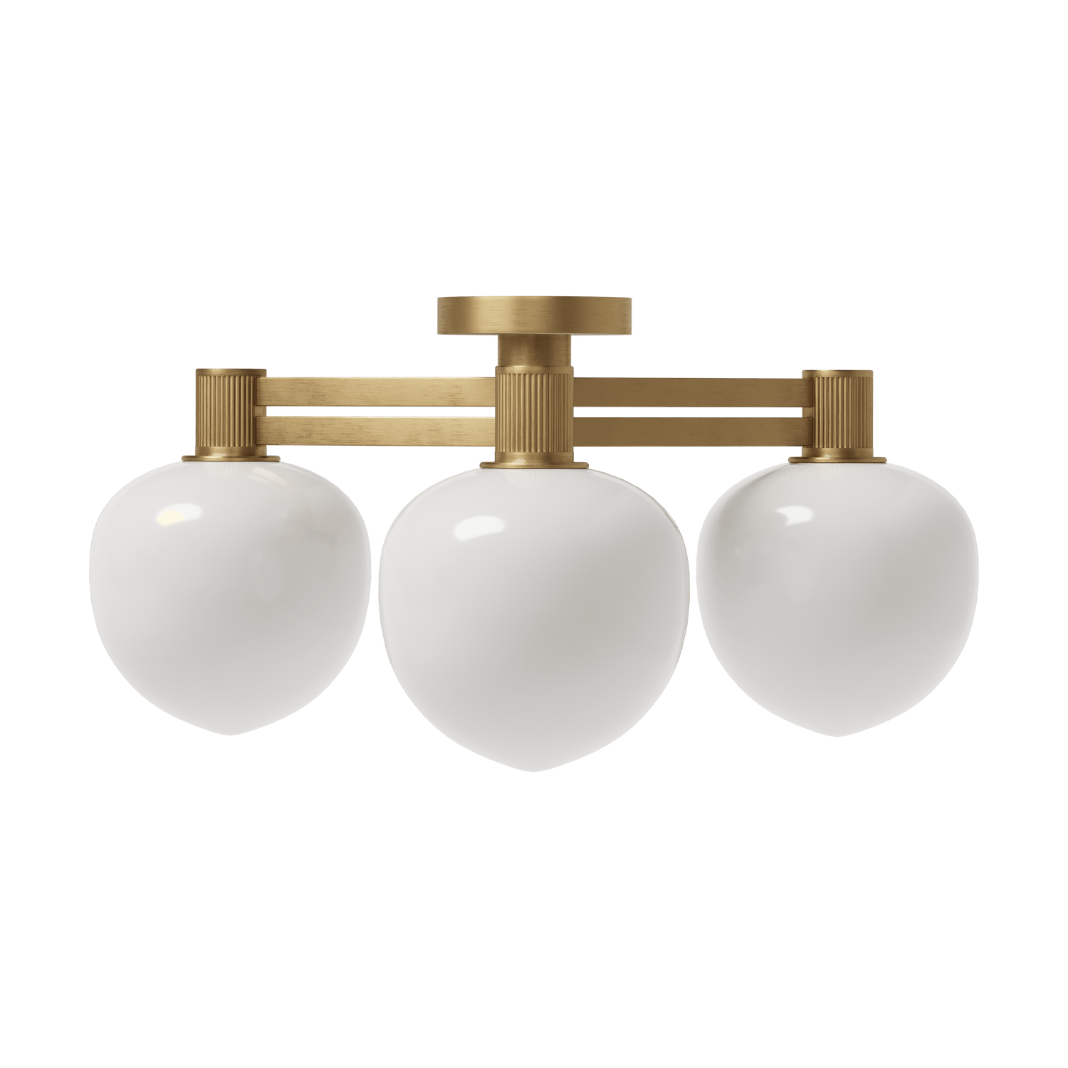LYFA Memoir III 120 plafon Brass | Skandynawski Design | Lampy sufitowe | Złoty kolor