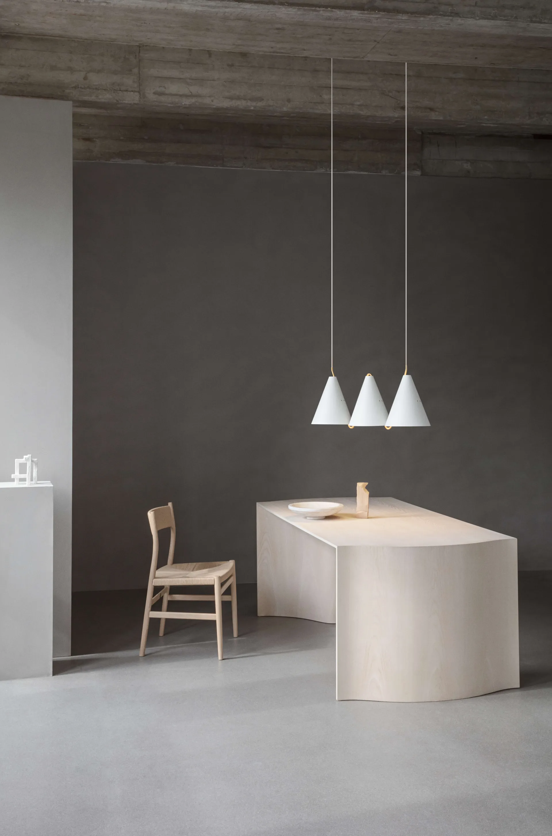 Mosaik III Side by Side 250 lampa wisząca, White LYFA