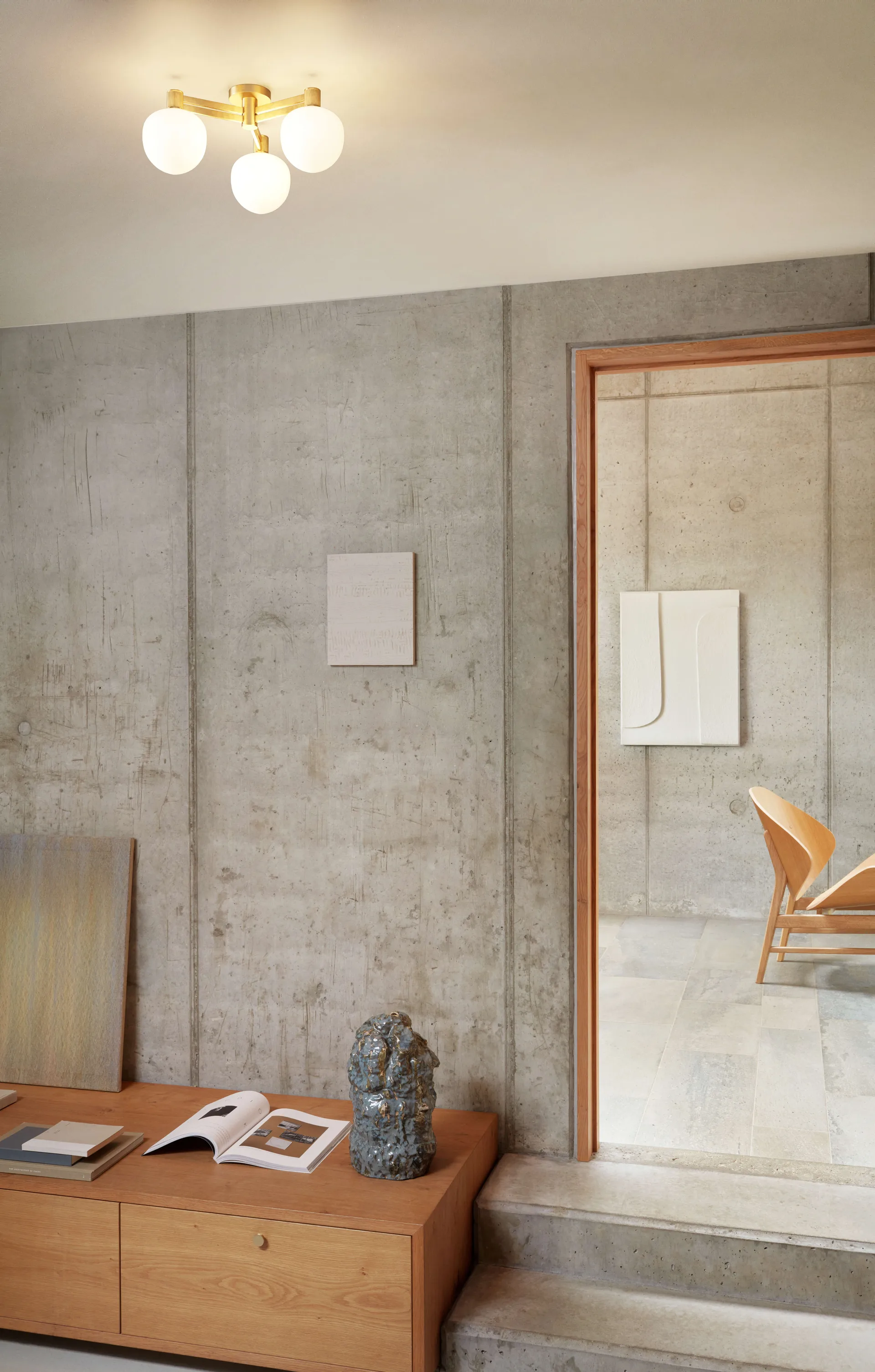 Plafon Memoir III 120, Brass LYFA