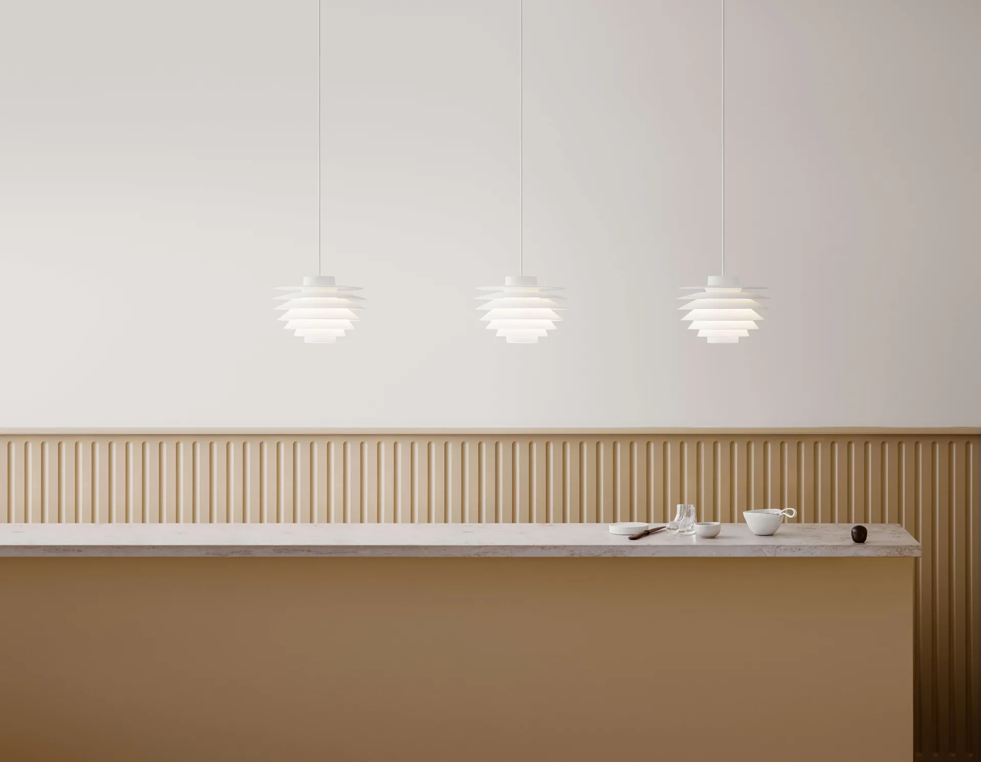 Verona 250 lampa wisząca, White LYFA