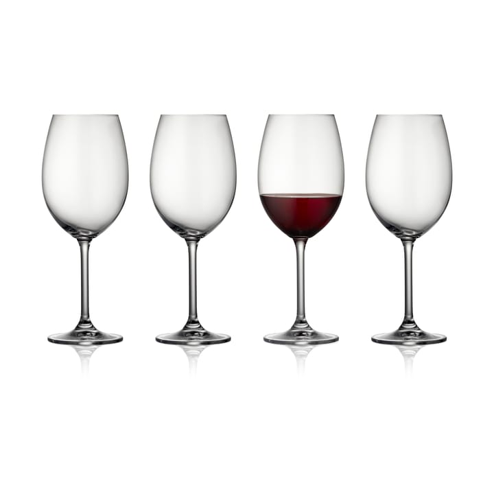 Clarity kieliszek do czerwonego wina 450 ml 4 szt. - Clear - Lyngby Glas