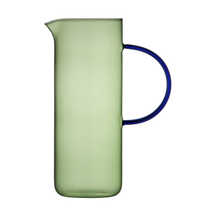 Dzbanek szklany Torino 1,1 l - Green-blue - Lyngby Glas