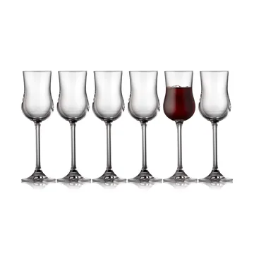 Juvel kieliszek do porto 90 ml, 6-pack - Kryształ - Lyngby Glas
