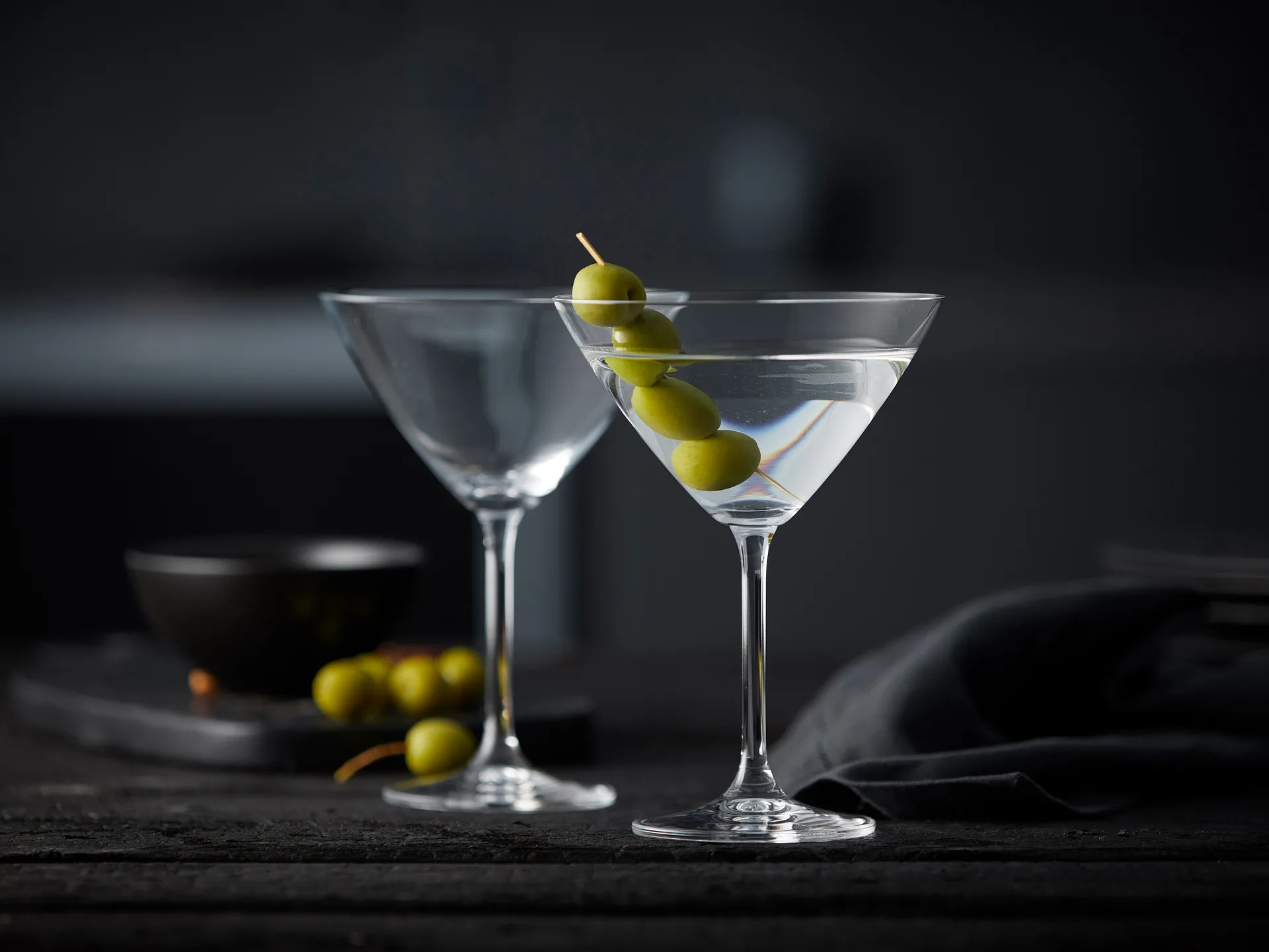 Juvel kieliszki do martini 280 ml, zestaw 4 sztuki, Kryształ Lyngby Glas