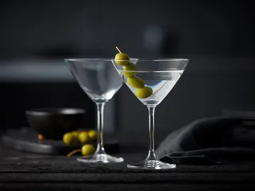 Juvel kieliszki do martini 280 ml, zestaw 4 sztuki - Kryształ - Lyngby Glas