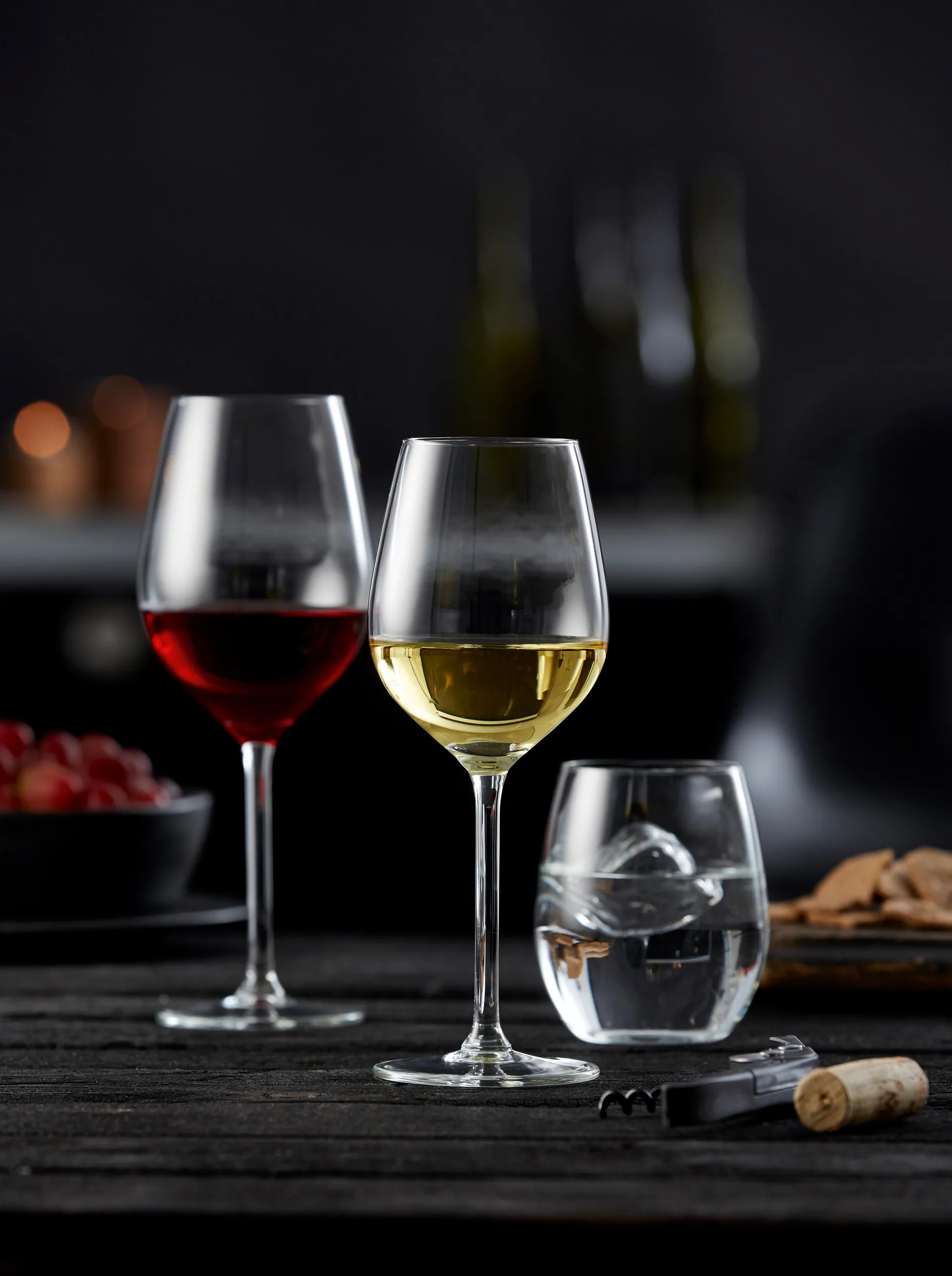 Juvel kieliszki do wina białego 380 ml, zestaw 4 szt., Jasne Lyngby Glas