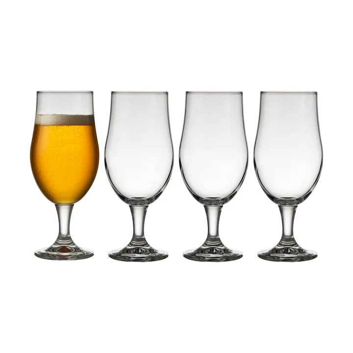 Juvel szklanki do piwa 490 ml, zestaw 4 sztuk - Jasne - Lyngby Glas