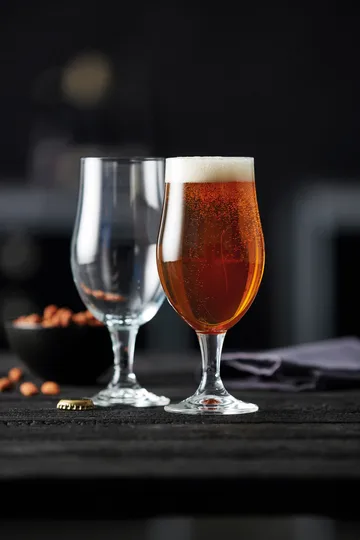 Juvel szklanki do piwa 490 ml, zestaw 4 sztuk - Jasne - Lyngby Glas