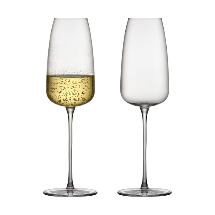 Kieliszek do szampana Veneto 36 cl 2 szt - Clear - Lyngby Glas