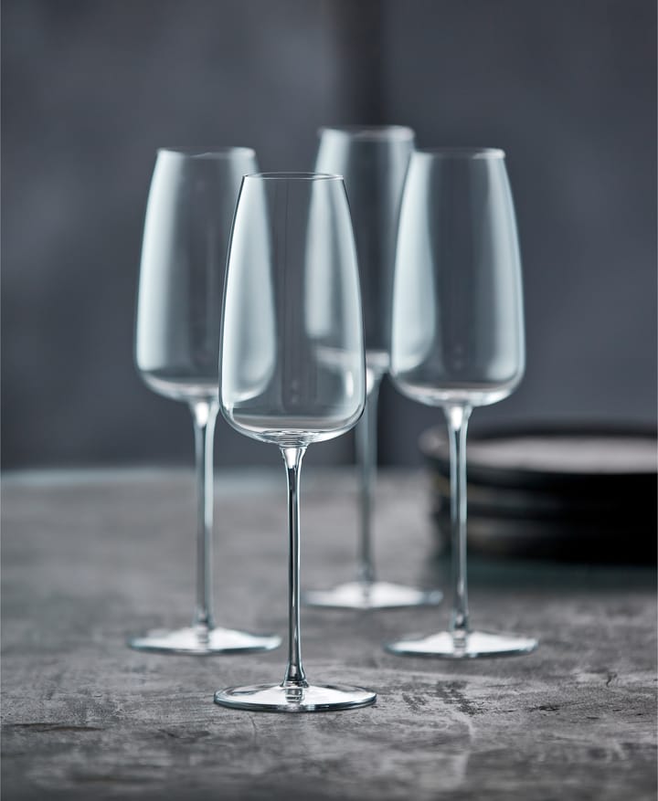 Kieliszek do szampana Veneto 36 cl 2 szt, Clear Lyngby Glas