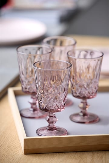 Kieliszki do wina Sorrento 29 cl, 4 szt. - Pink - Lyngby Glas