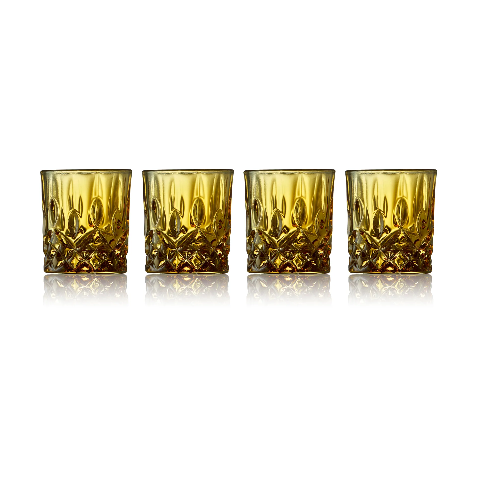 Kieliszki Sorrento, 4 szt., Amber Lyngby Glas