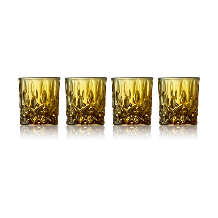 Kieliszki Sorrento, 4 szt. - Amber - Lyngby Glas