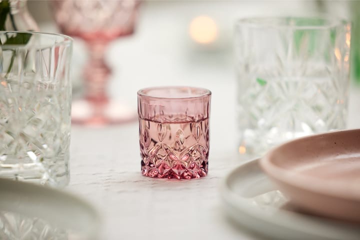 Kieliszki Sorrento, 4 szt. - Pink - Lyngby Glas