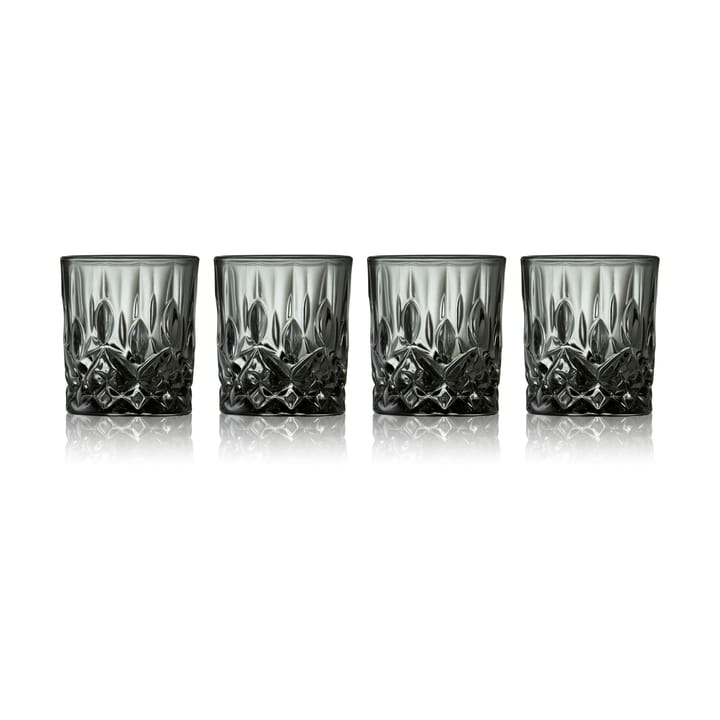 Kieliszki Sorrento, 4 szt. - Smoke - Lyngby Glas