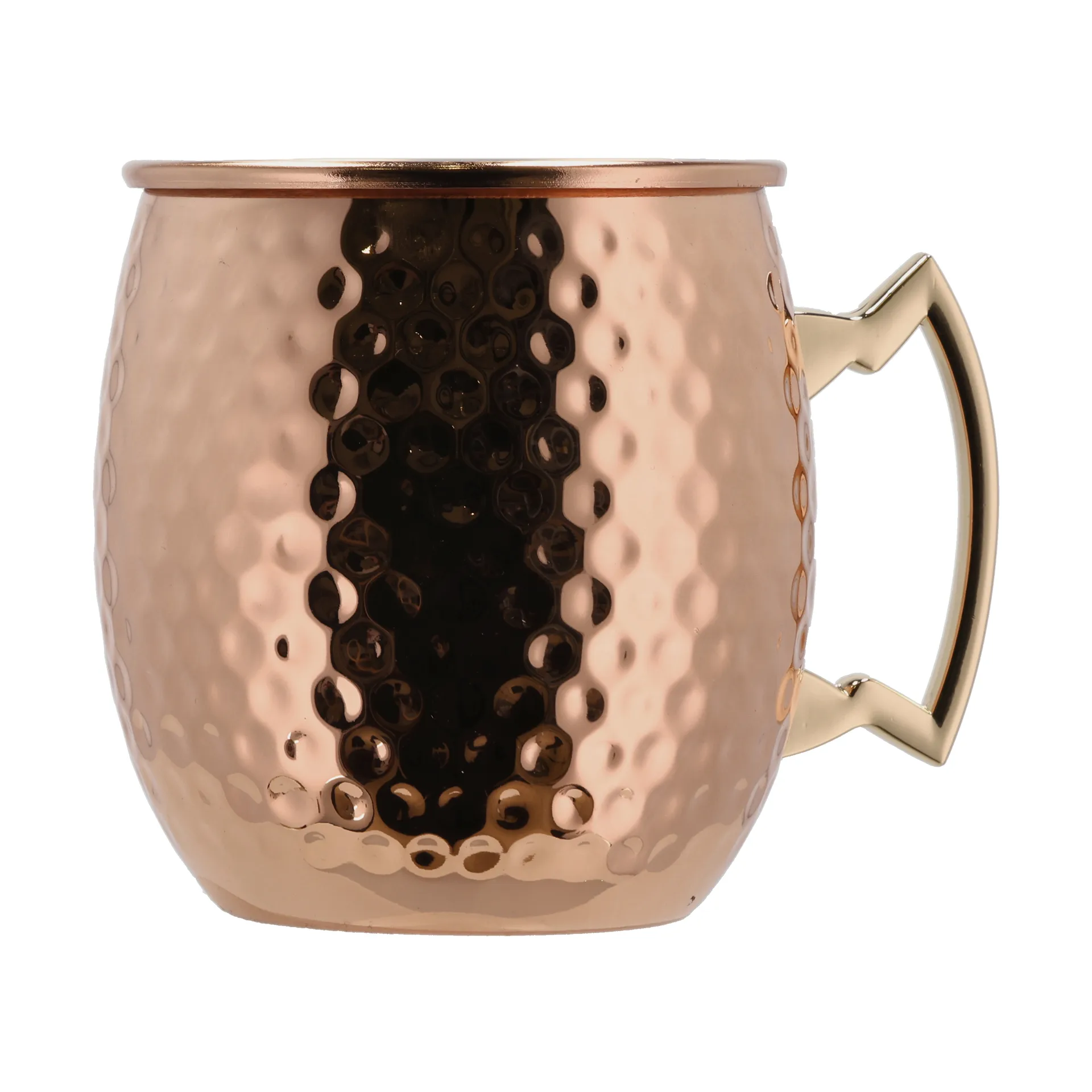 Kufel Moscow Mule 550 ml, 2‑pak, Miedź Lyngby Glas