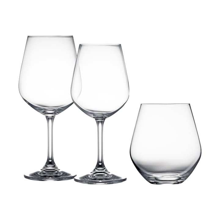 Lyngby Glas szkło 18 Części, Kryształ Lyngby Glas