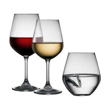 Lyngby Glas szkło 18 Części - Kryształ - Lyngby Glas