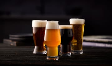 Lyngby Glas szlanka do piwa 4 szt - Kryształ - Lyngby Glas