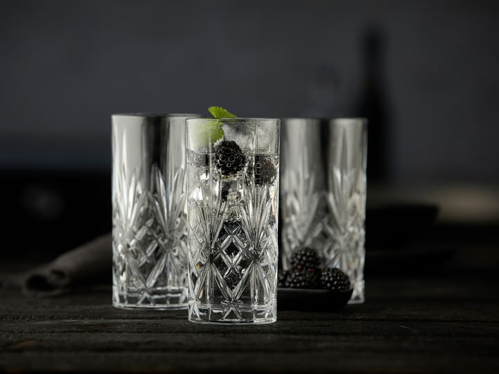 Melodia highball kieliszek 360 ml 6 szt - Kryształ - Lyngby Glas