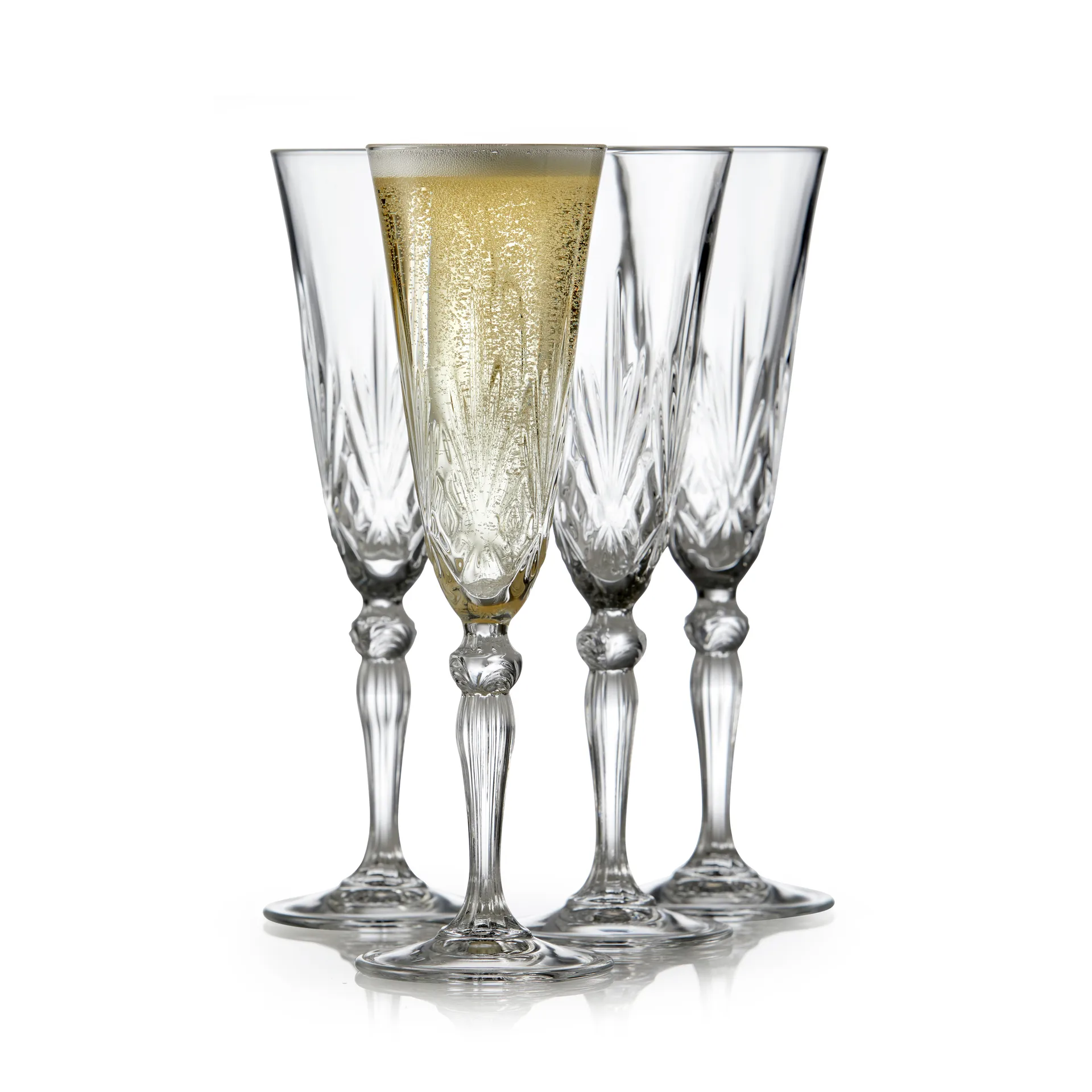 Melodia kieliszki do szampana 160 ml, 4‑pak”, Kryształ Lyngby Glas