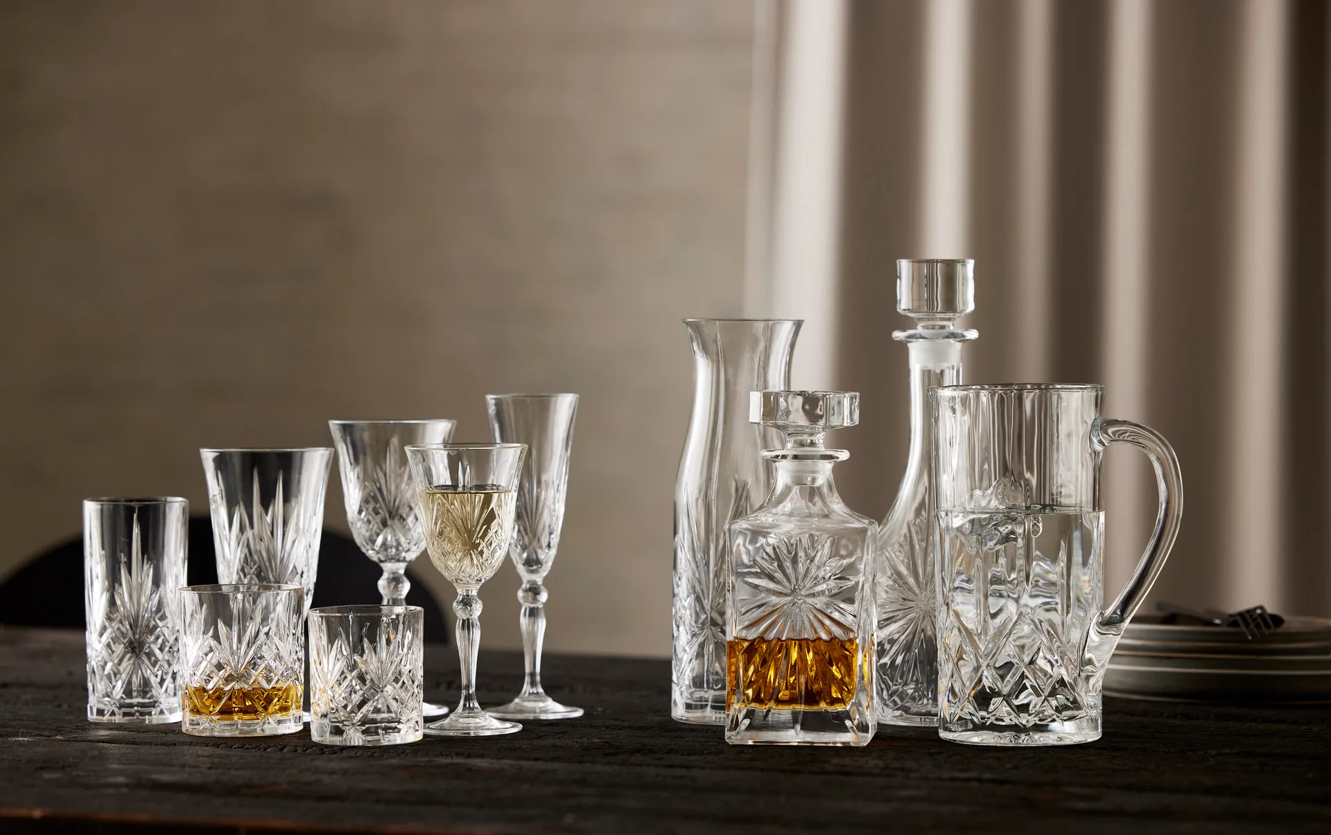 Melodia szklanki do piwa 400 ml, 4‑pak, Kryształ Lyngby Glas