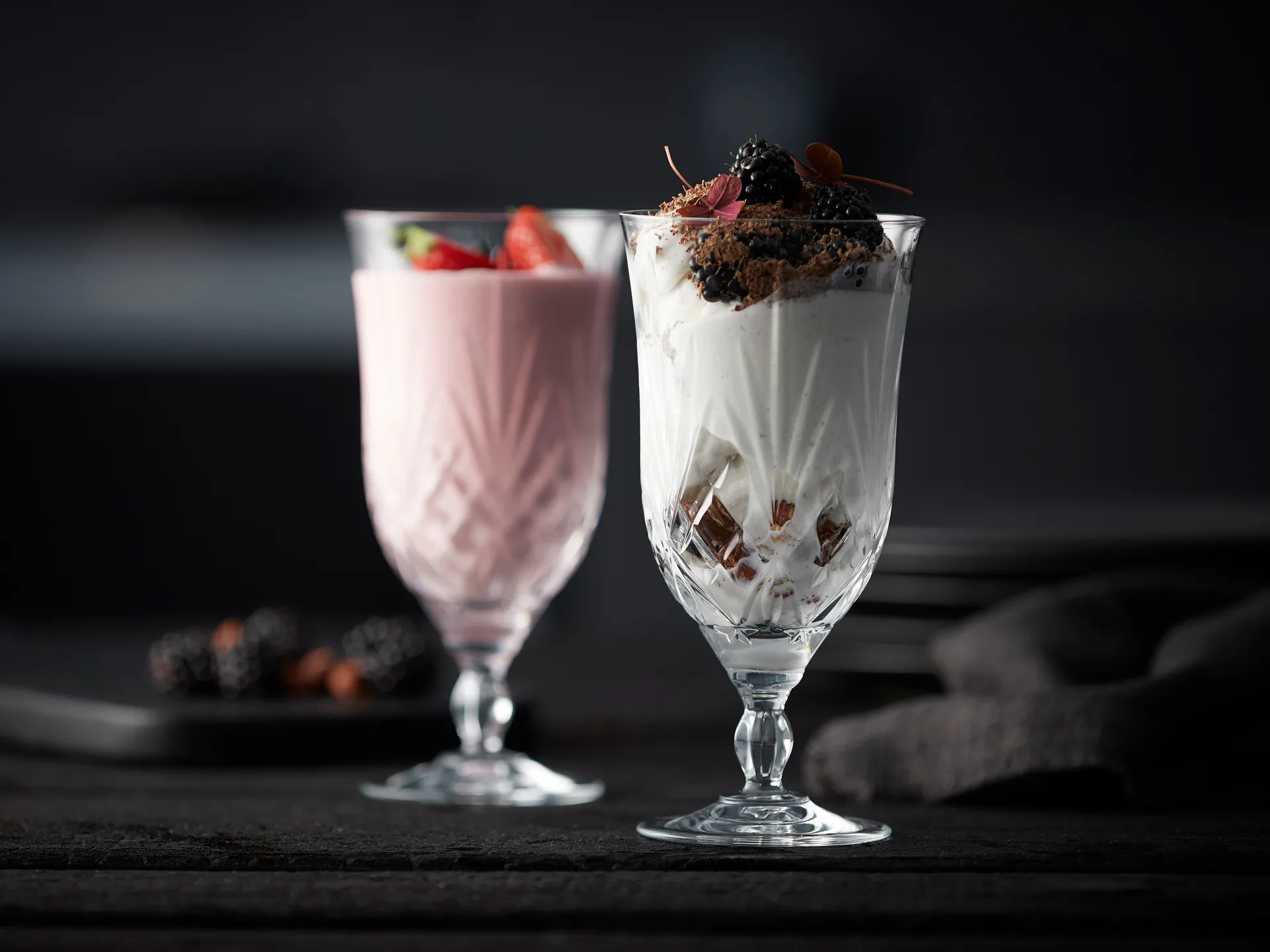 Melodia szklanki do piwa 400 ml, 4‑pak, Kryształ Lyngby Glas