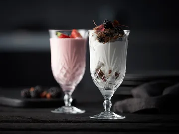Melodia szklanki do piwa 400 ml, 4‑pak - Kryształ - Lyngby Glas