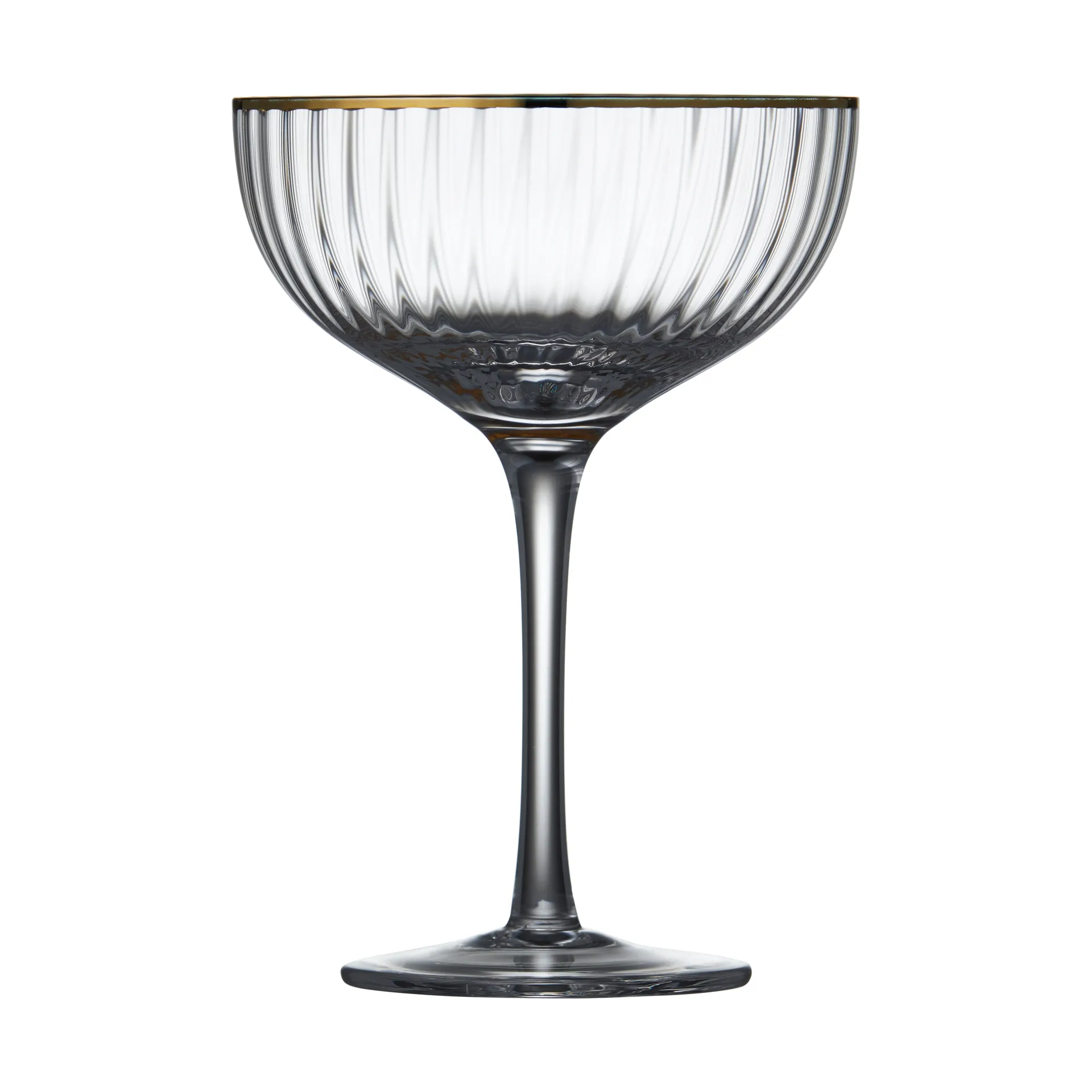 Palermo Gold kieliszki koktajlowe 315 ml, 4‑pak, Jasne-złoty Lyngby Glas