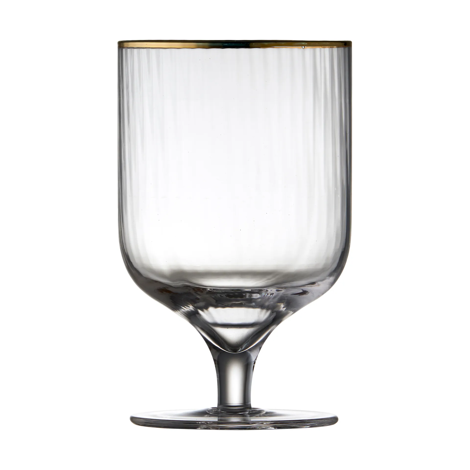Palermo Gold lampka do wina 300 ml 4 szt. , Jasne-złoty Lyngby Glas