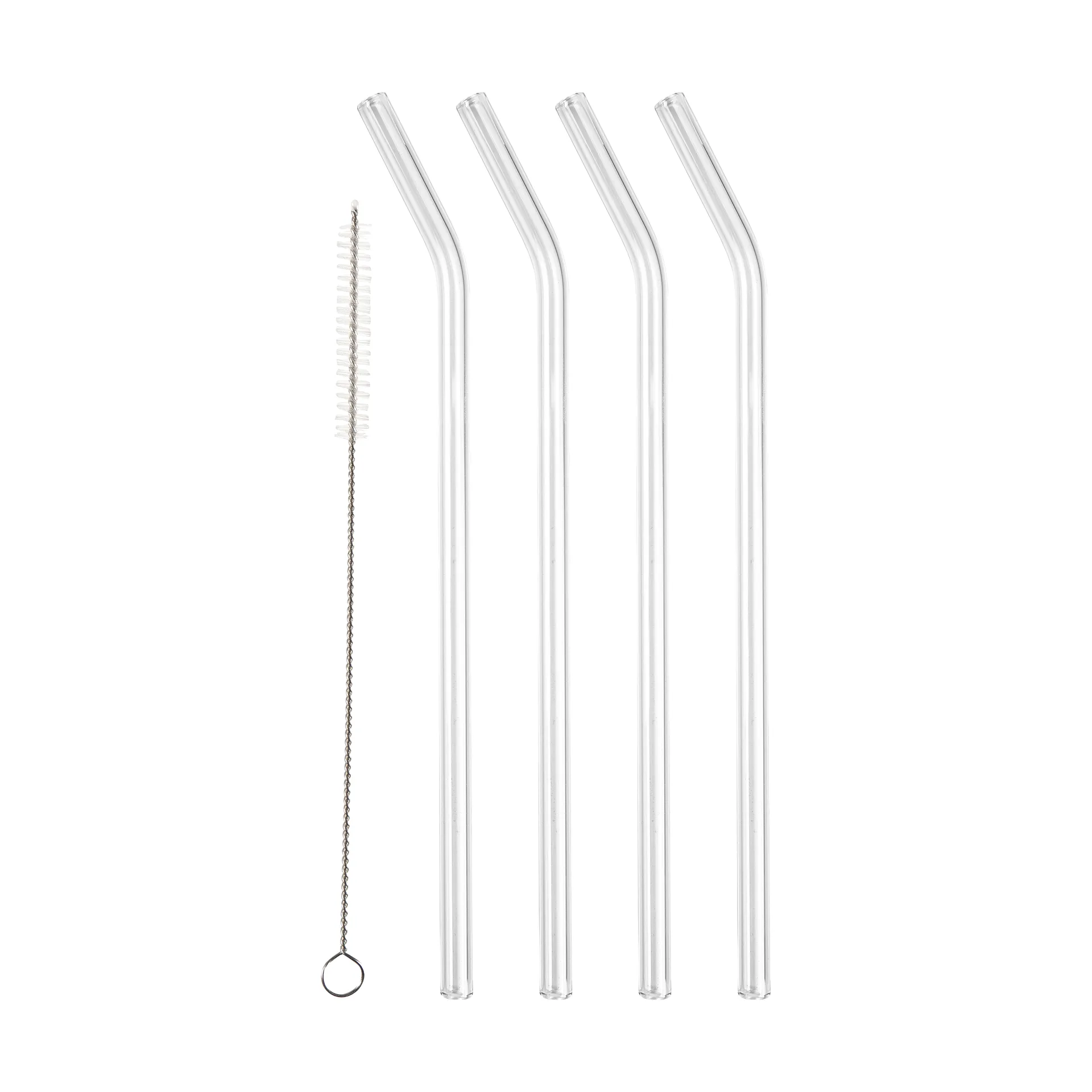 Słomki Lyngby Glas 21,5 cm, 4 szt., Przezroczyste Lyngby Glas