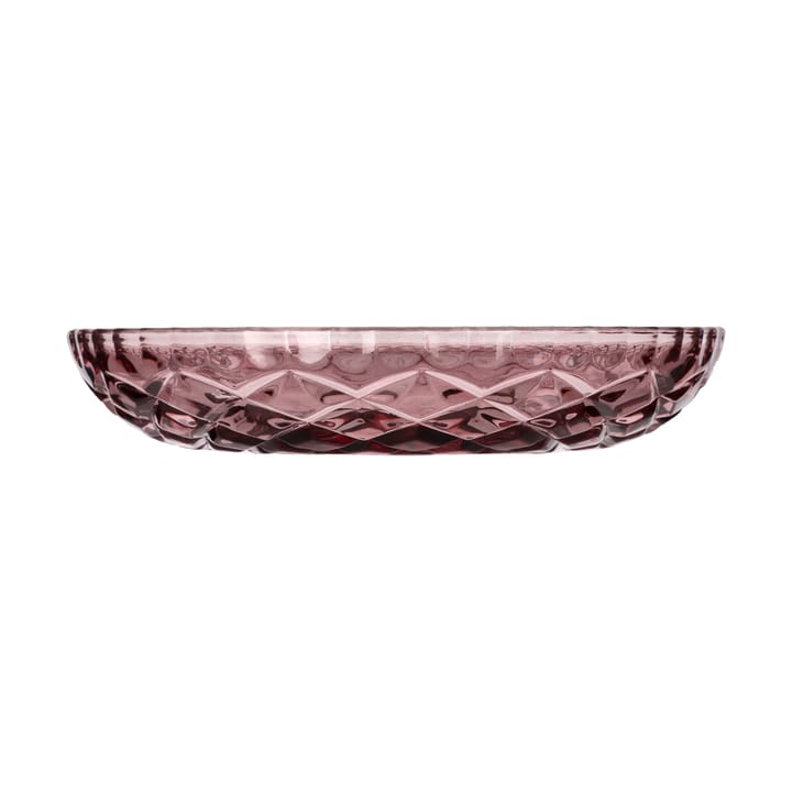 Sorrento mały talerz Ø16 cm 4 szt - Różowy - Lyngby Glas