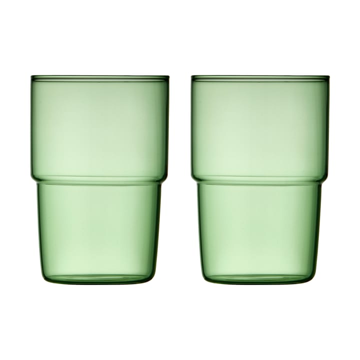 Szklanka Torino 40 cl 2 szt - Green - Lyngby Glas