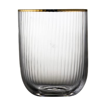 Szklanka Tumbler Palermo Gold 350 ml 4 szt - Przezroczysta - złoty kant - Lyngby Glas