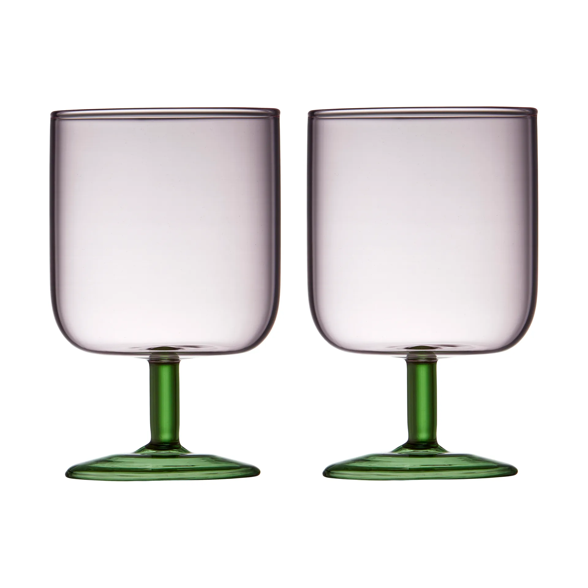 Torino kieliszek do wina 30 cl 2 szt., Pink-green Lyngby Glas